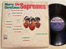 The Supremes Merry Christmas LP Motown DG Mono Holiday Diana Ross 1st Press VG+