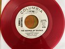 Simon And Garfunkel The Sounds Of Silence  Red Vinyl Promo VG+  US 7” 45 RPM