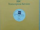 BBC Transcription disc 393 Vinyl The Cure Glastonbury 1986