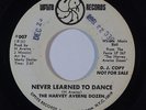 Northern Soul 45 HARVEY AVERNE DOZEN Never Learned To Dance/Dynamite on Uptite