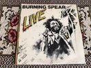Burning Spear Live  , Island Label.