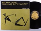 MILES DAVIS QUINTET Relaxin' PRESTIGE LP VG+ mono RVG ear f