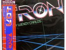 WENDY CARLOS TRON CBS/SONY 25AP2384 JAPAN OBI PROMO LP