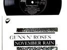 EX/EX GUNS N ROSES November Rain / Sweet Child O' Mine 7