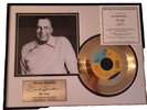 Frank Sinatra My Way 24k Gold Plated Single Limited Edition 4000/5000