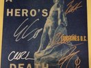 SIGNED-FONTAINES DC-LP-A HERO’S DEATH-FULLY AUTOGRAPHED BY FIVE SLEEVE-M/M/UNP