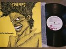 The Cramps Bad Music for Bad People SP70042 IRS 1984 RCA Press EX/VG+ Vinyl LP