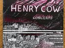 Henry Cow Concerts 2LP French France Import LM 1011 Avant-Garde Art Rock Rare