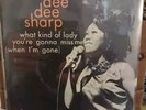 DEE DEE SHARP WHAT KIND OF LADY/GONNA MISS ME BYG RECORDS FRANCE PIC COVER EX