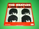 The Beatles A Hard Days Night RARE PROMO WHITE LABEL Vinyl LP Record UAL 3366