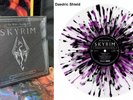 Elder Scrolls Skyrim Ultimate 4LP Daedric Shield Splatter - Ships Today for Free