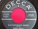 Buddy Holly – Love Me / Blue Days-Black Nights (Decca 9-29854)