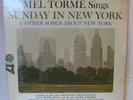Mel Tormé ‎– Sings Sunday In New York And Other Songs About New York