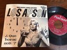 JAYNE MANSFIELD Cover LOS APSON Que Horas Son ? GARAGE SURF 1964 MEXICO 7