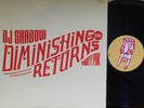 DJ Shadow ORIG US 2LP Diminishing returns party pak VG+ 2003 DR001 Hip Hop