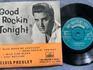 ELVIS PRESLEY - GOOD ROCKIN’ TONIGHT rare UK 1957 EP / ROCK ’N’ ROLL / NEAR MINT