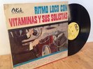 VITAMINAS Y SUS SOLISTAS [RITMO LOCO] AFRO TROPICAL LATIN JAZZ MEXICO LP Okeh