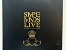 SIMPLE MINDS LIVE IN THE CITY OF LIGHT Rare 1st UK Press 1987 BOOKLET 2 x LP