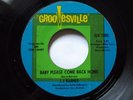J.J. BARNES 45 Baby Please Come Back Home GROOVESVILLE Soul MINT-/VG+ #3451