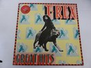 T REX GREATEST HITS LP 1972 EMI BLN 5003 + POSTER - STICKERED SLEEVE A1/B1