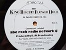 Jethro Tull – King Biscuit Flower Hour Very rare Radio show only Live Dbl vinyl