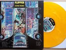FLIPPER - GONE FISHIN' - VG+ 1988 YELLOW VINYL + WILL SHATTER INSERT PUNK LP