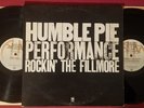 HUMBLE PIE PERFORMANCE ROCKIN THE FILLMORE CLEAN EXCELLENT DOUBLE LP STERLING RL