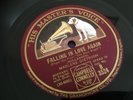 MARLENE DIETRICH :  FALLING IN LOVE AGAIN  /  BLONDE WOMEN.  UK.78.rpm (1930)