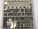 GREAT PERFORMANCES Gershwin BERNSTEIN Rhapsody in Blue Vinyl LP Record Sealed