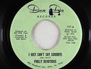 70s Soul 45 - Philly Devotions - I Just Can't Say Goodbye - Don De - VG+