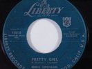 Rockabilly 45 EDDIE COCHRAN Pretty Girl LIBERTY HEAR a