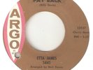ETTA JAMES Pay Back ARGO CHICAGO NORTHERN SOUL USA 45