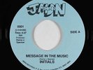 Modern Soul Boogie 45 - Initials - Message In The Music - JMDN - VG++