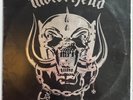 MOTORHEAD 1st PRESS WIK2 LP CHISWICK 1977 RARE SILVER PRINT COVER SIGNED VG+/VG
