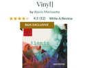 USA RARE Jagged Little Pill by Alanis Morissette Barnes & Noble Transparent Red