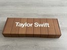 Taylor Swift Midnights Vinyl Clock IN HAND Ships Now NEW  W Replacement Stickers