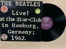 BEATLES LIVE AT THE STAR-CLUB HAMBURG 1962 LP Vinyl Record NM/VG+