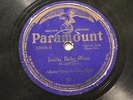BLUES ALBERTA HUNTER EUBIE BLAKE Jazzin' Baby Blues PARAMOUNT 12006  VV-/V-