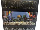 Primus The Desaturating Seven SIGNED Vinyl LP RAINBOW SPLATTER Les Claypool +