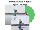 Post Malone F-1 Trillion SPRING GREEN LP Vinyl SIGNED Art Print / Card Autograph