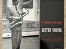 LESTER YOUNG Le Dernier Message De… 180 gram Vinyl 12