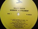Miles Davis - Workin' And Steamin' 2xLP NM or M- 1974 Jazz Conservatively graded