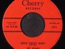 ART ADAMS: rock crazy baby / indian joe CHERRY 7