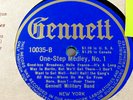 Gennett Military Band - 78 RPM - One Step Fox Trot Medley / Blues Dixie