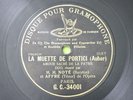 Jean Noté Agusterello Affre La Muette de Portici French 78RPM G&T GC-34001