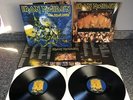 DOUBLE VINYL LP IRON MAIDEN ALBUM LIVE AFTER DEATH RIP1 UK 1ST PRESS 1985 EX/EX