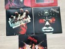 5 lps (VINYL): JUDAS PRIEST: BRITISH STEEL, UNLEASHED IN THE EAST, STAINED GLASS