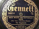 JAZZ The Vagabonds / Kentucky Blowers - Gennett 5602 - Choo Choo Adrian Rollini