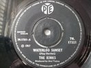 THE KINKS WATERLOO SUNSET RARE PYE ORIGINAL 1967 INDIAN PRESS IN EX COND