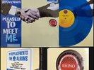 THE REPLACEMENTS Please To Meet Me LP Blue Vinyl SEALED-The Mats Grandpa Boy